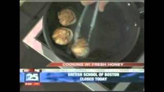 Our Urban Beekeeper cooking on Fox25 News!