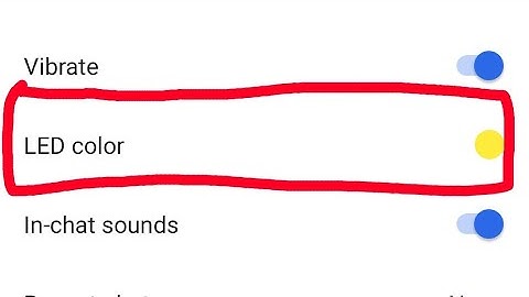 How To Change LED Colors On Signal Private Messenger App