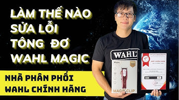 Tông đơ Wahl Mỹ bị lỗi sửa chữa thế nào? | Trần Quốc Quang