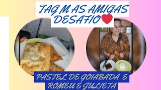 Pastel de feira de goiabada e Romeu e Julieta, tag das amigas pasteldegoiabada e #deromeuejulieta