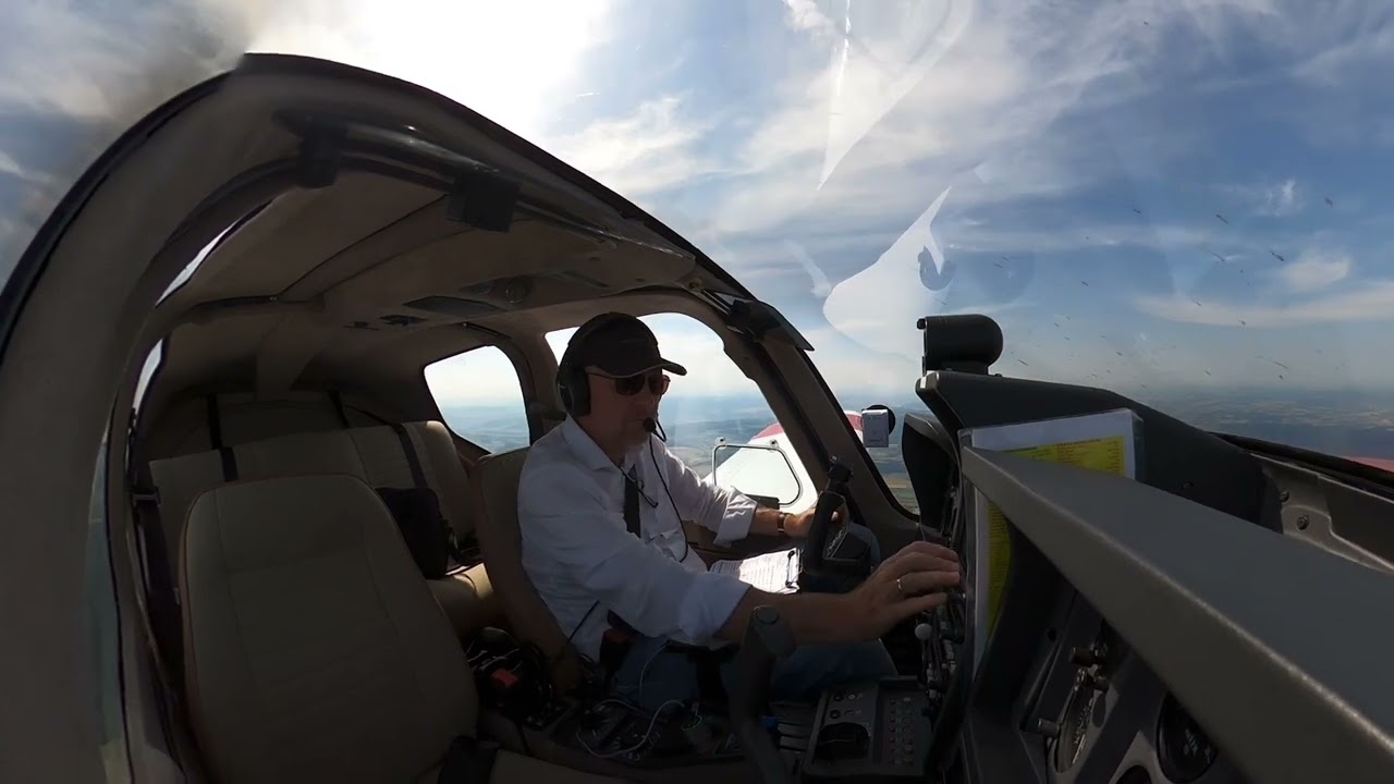 Flying the SocataTb-20 from Schönhagen EDAZ to Budel EHBD