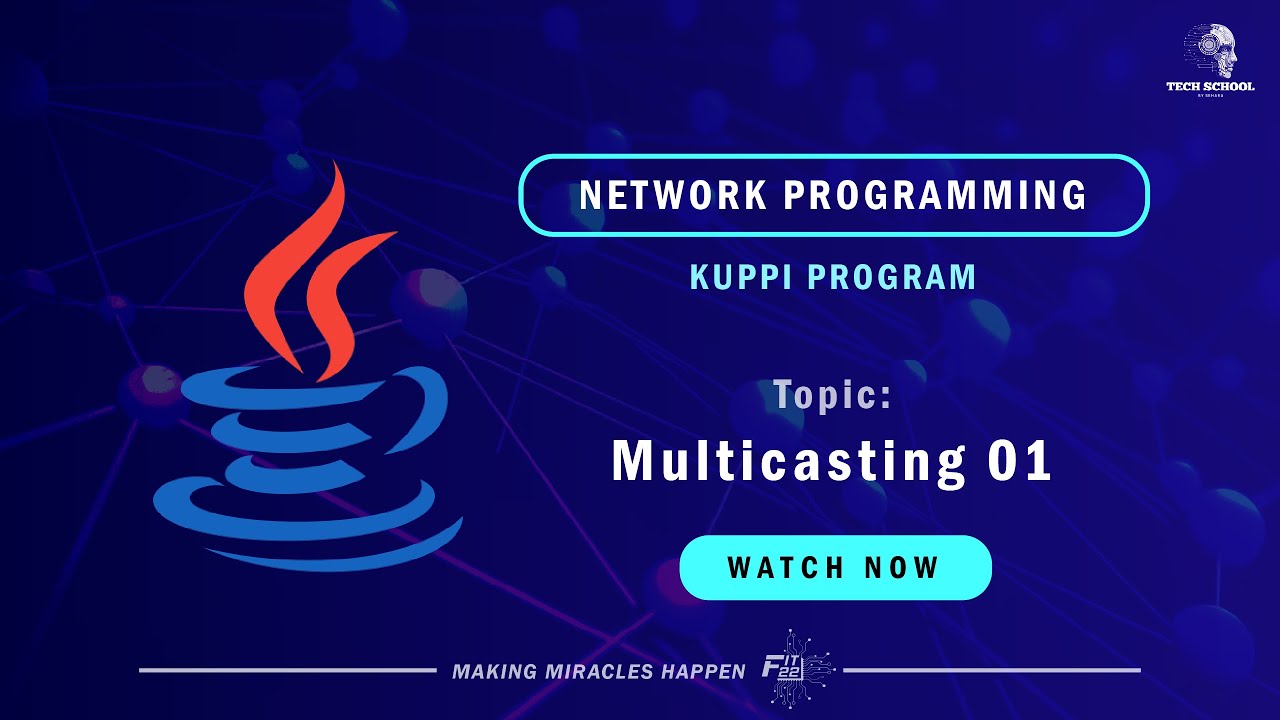 Network Programming - Part 13 | Multicasting with Sockets - 01