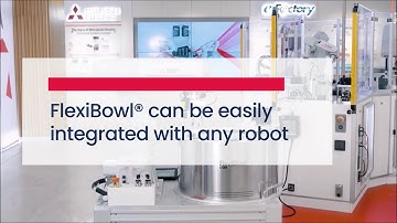 Flexibowl® feeding solution with Mitsubishi Robot