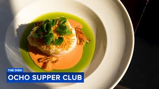 The Dish: Brown butter poached cod from Ocho Supper Club