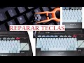 REPARAR Y FABRICAR TECLAS PARA ORDENADOR 8 BIT SONY MSX HIT BIT HB 10 Y 20 AMSTRAD COMODORE SPECTRUM