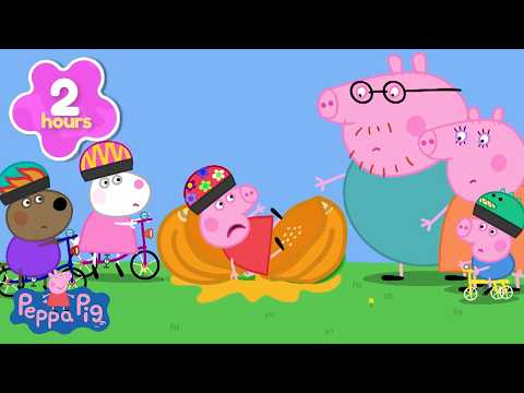 🚲 Peppa Leert Fietsen! 🌈 + Meer Peppa Pig Tekenfilms voor Kinderen! 🐷 | Peppa Pig