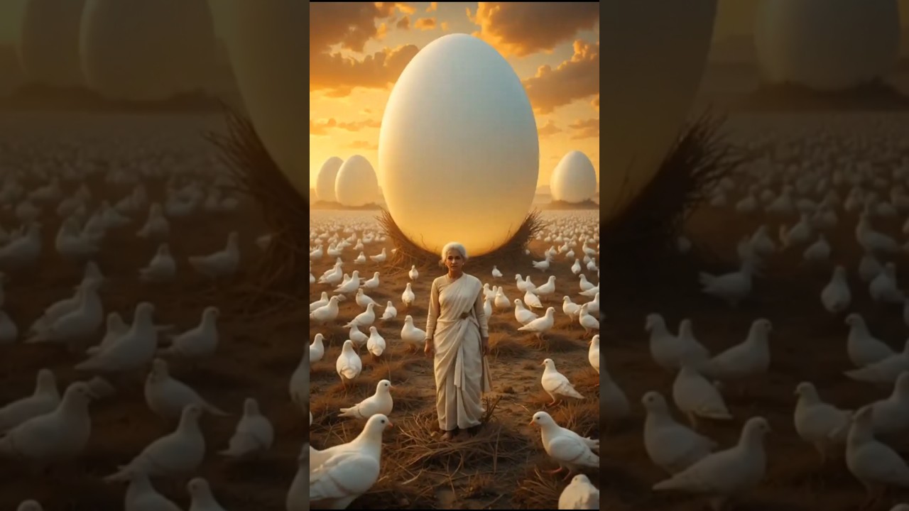 Giant Omelets & Flying Pigeons: Grandma's Magical Farm Story | Animated story"