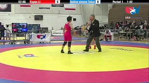 WM 53 KG - Yuyan Li vs. Nadine Simone Tokar