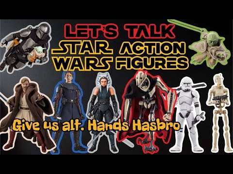 Why Dont We Get MORE Hands with Black Series? Lets Talk Star Wars Figures #starwars #toys #jedi