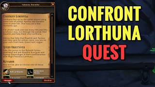 Confront Lorthuna Quest (WoW Forever)