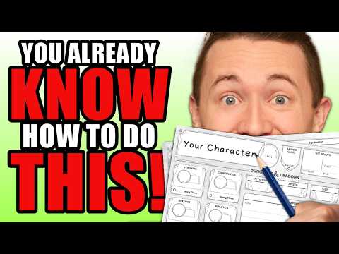 How To Create A Dungeons & Dragons Character | Beginner Guide 2026