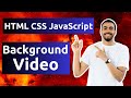 Create a Video Background Website with HTML CSS JavaScript (with Play/Pause & Preloader)