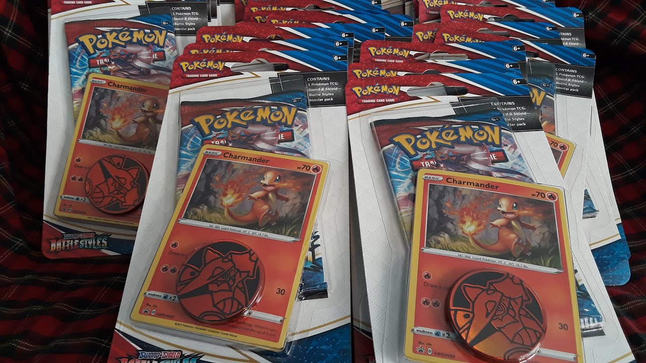 Pokémon TCG: Battle Styles Premium Checklane Blister - Arrokuda & Charmander (Unboxing)