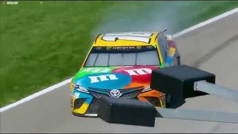 Busch and Logano brawl as Truex wins in 2017