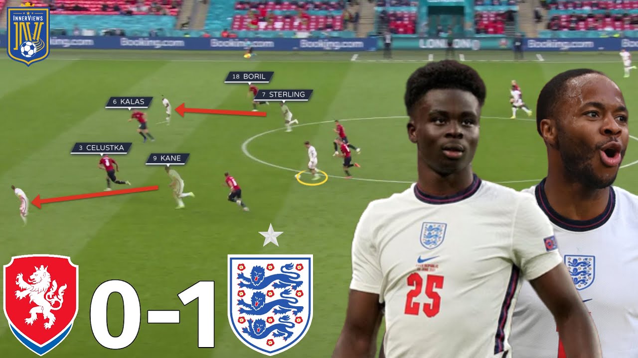 England's Decoy Movement Unlocks Czech 4-2-3-1 | Czech Republic vs England 0-1 | Tactical Analysis