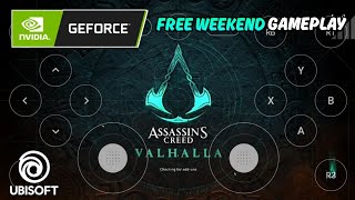 Assassin's Creed Valhalla GFN Gameplay (Android)🔥|| Ubisoft Free Weekend 😍 screenshot 2