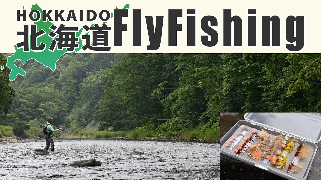 【FLY Fishing】北海道の野生(イトウ・ニジマス)に名手が挑む！