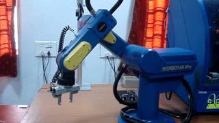 wrist roll-Scorbot ER9 -CIM lab IITKGP