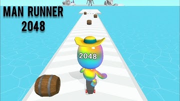 Man runner 2048 Game