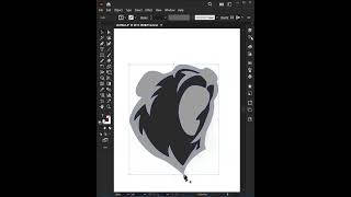 BEAR ILLUSTRATION IN ADOBE ILLUSTRATOR #adobeillustrator #logodesigner.