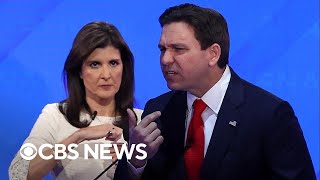 Nikki Haley-Ron Desantis Feud Playing Out In Iowa