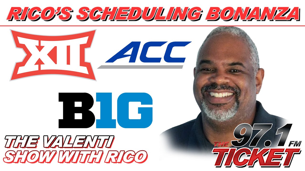 Rico's College Football Scheduling Bonanza