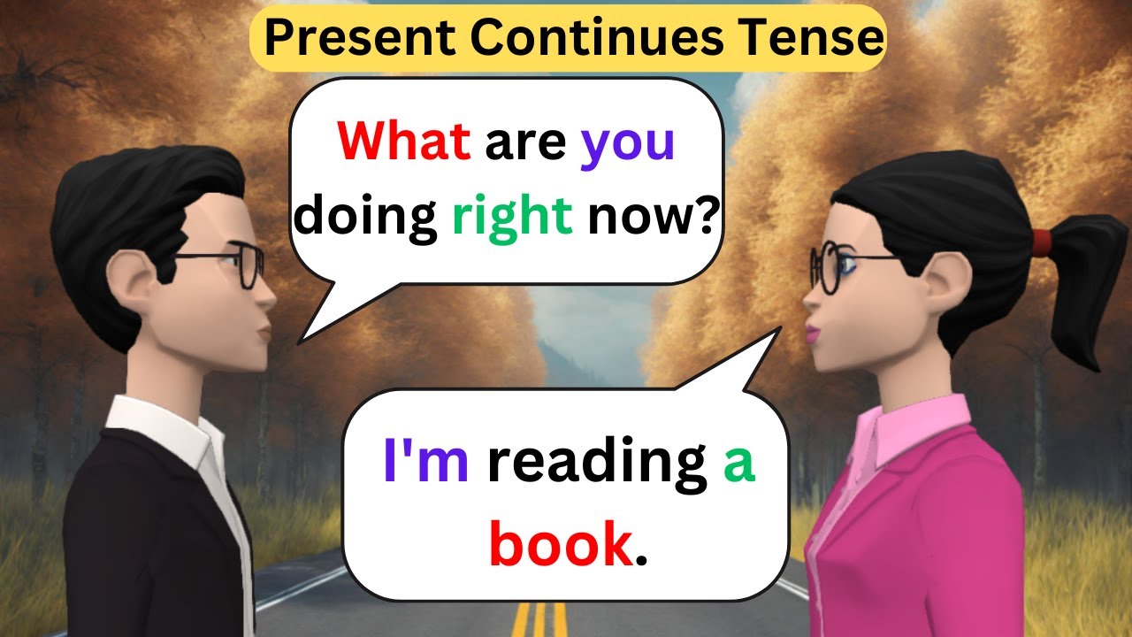 English Conversation Practice | Present Continues Tense | English ...