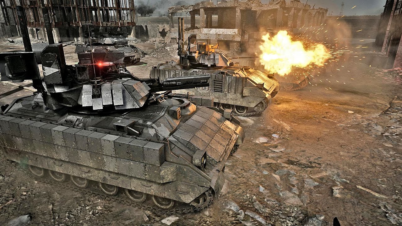 The M2 Bradley is a BEAST! This Terminator MOD is INSANE!