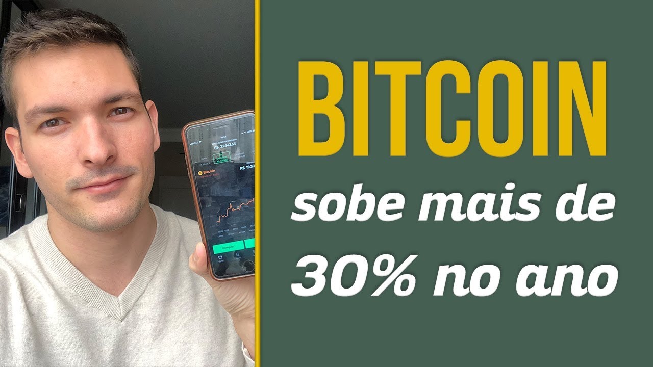 Bitcoin já sobe mais de 30% no ano | Fazendo uma venda parcial | Você MAIS  Rico