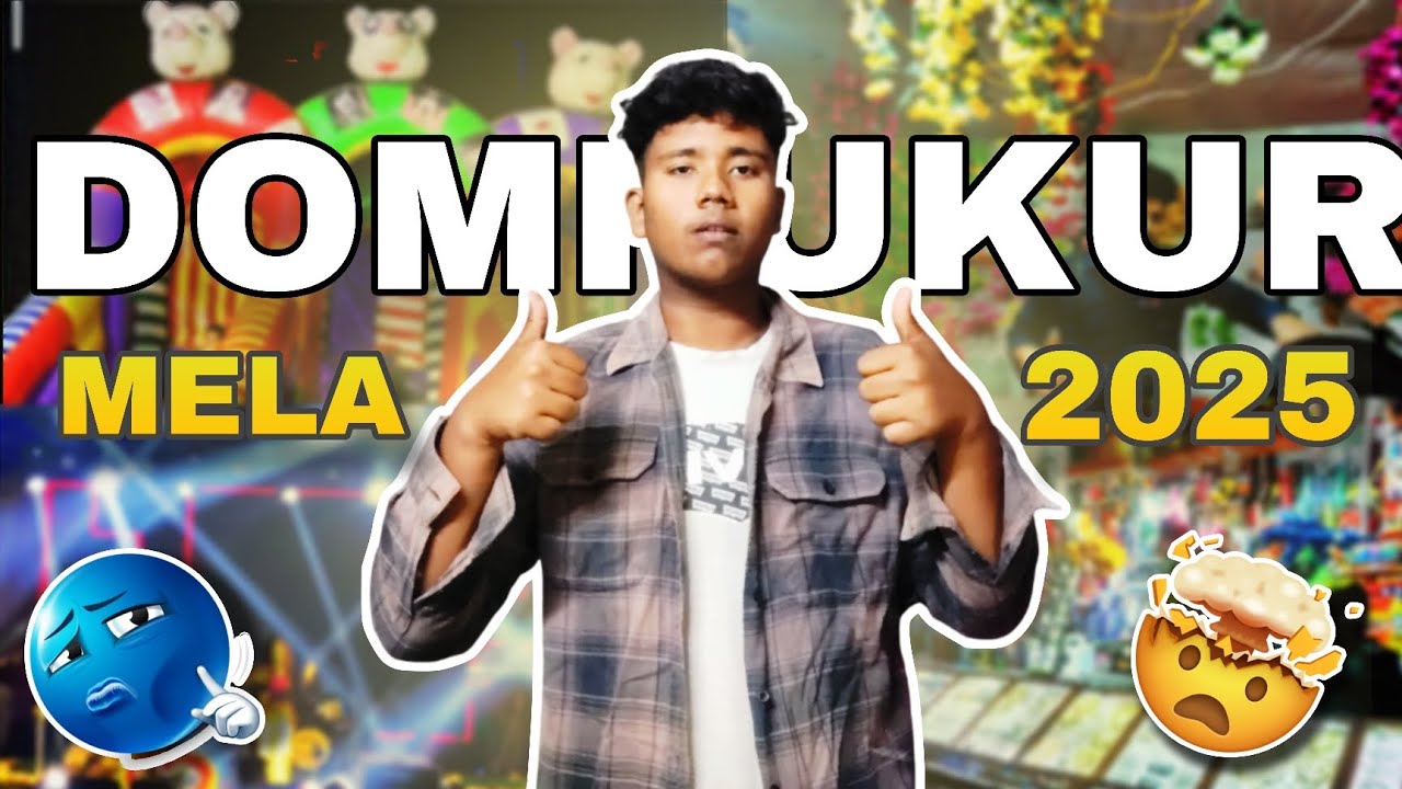 DOMPUKUR GRAMIN MELA VLOG 🔥☠️ 
