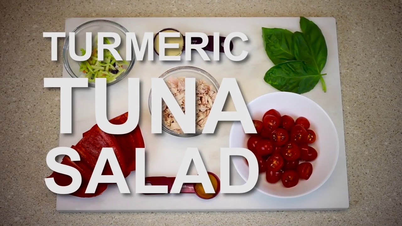 How to Make Healthy, AntiInflammatory Turmeric Tuna Salad YouTube