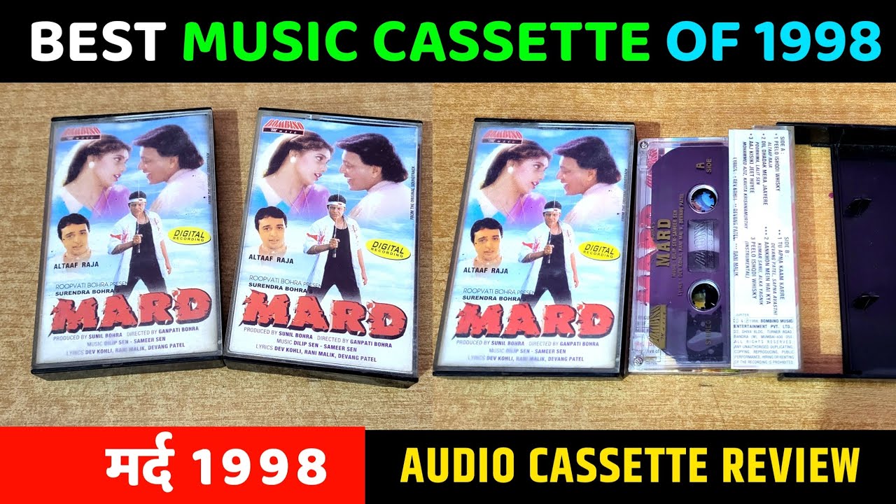 music-hits-of-1998-mard-1998-audio-cassette-review-music-dilip-sen