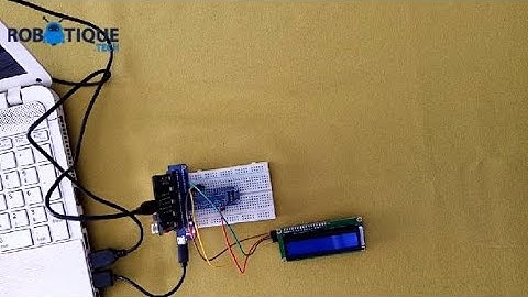 Create a stopwatch with Micro:bit and LCD display