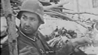 Немецкая военная кинохроника.Оборонительный бой зимой Немецкая военная кинохроника.Оборонительный бой зимой