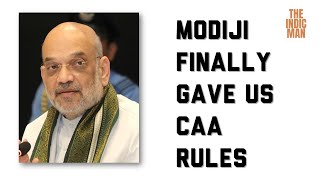 FINALLY MODI GOVERNMENT NOTIFIED CAA RULES | 2024 | Hindutva