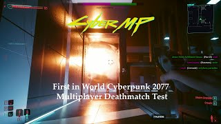 Cyberpunk Multiplayer 2 vs 2 Deathmatch Test | CyberMP Multiplayer