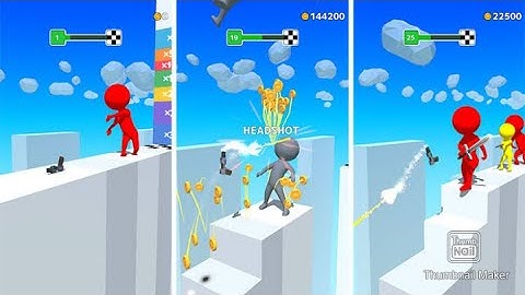 Gun sprint 100 level plus #gunsprint @TotalGaming093 @TechnoGamerzOfficial  #gamingzonewithabsindhu