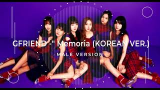 MALE VERSION | GFRIEND - ' Memoria (KOREAN VER.) '
