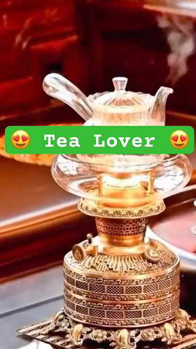 🍵 Pure Brass Chaoshan Tea Boiling Lamp #tealover