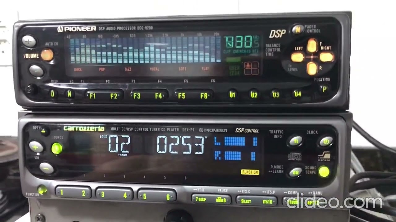 Carrozzeria DEX-P7 + Pioneer DEQ-9200 @90sparts