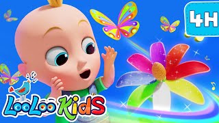 Colors 4-Hour Compilation | Learn Colors with LooLoo Kids – Join the Fun!