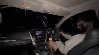 story wa prank bawa mobil malam hari dengan cewek #nyetirmobil #prankvideo