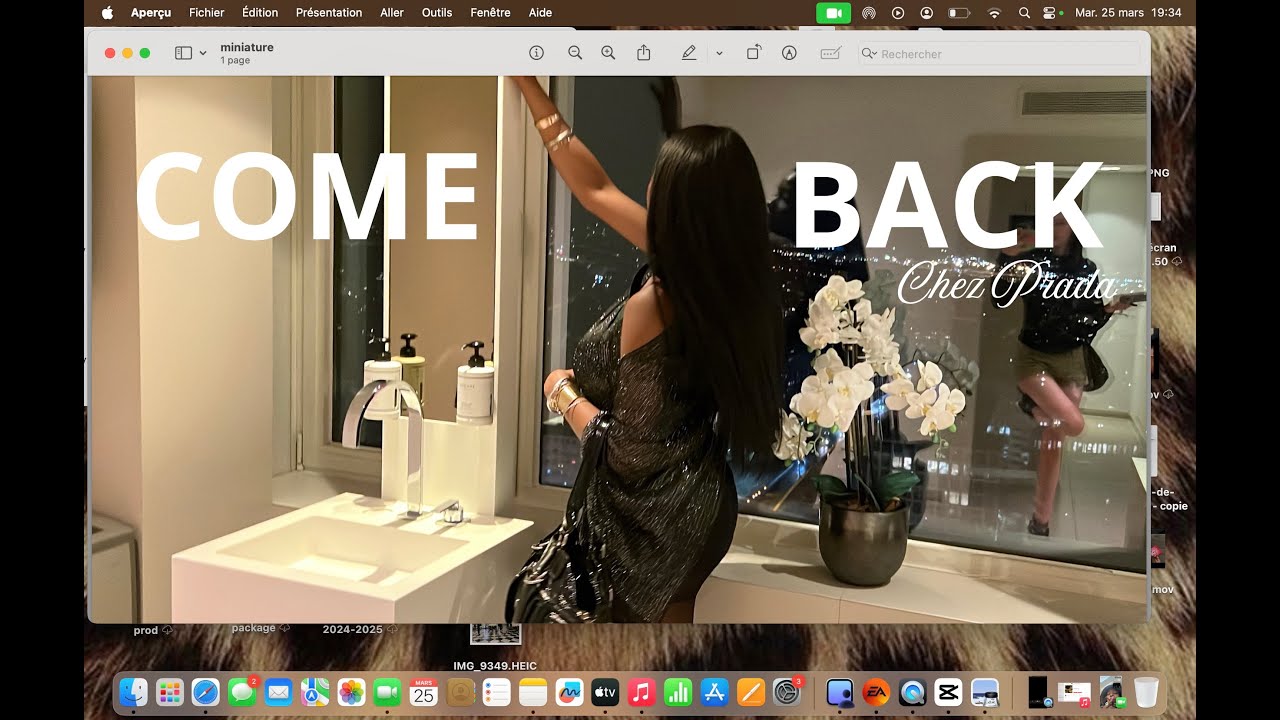 COMEBACK (pour de vrai) - DAILY VLOG GETTING READY WITH ME EVENT PRADA