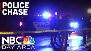 2 arrested, officer hurt in San Ramon vehicle theft and chase