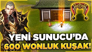 YENİ SUNUCU'NUN EN ELİT KUŞAĞINI YAPTIM ( 600 WON! ) | EFSANE ŞANS !! | Metin2 Anadolu#22