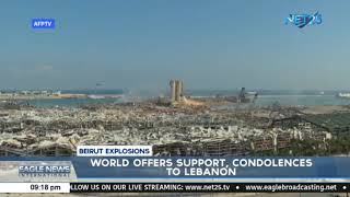 Pres Trump says US generals told him Beirut blast a 'bomb of some kind'