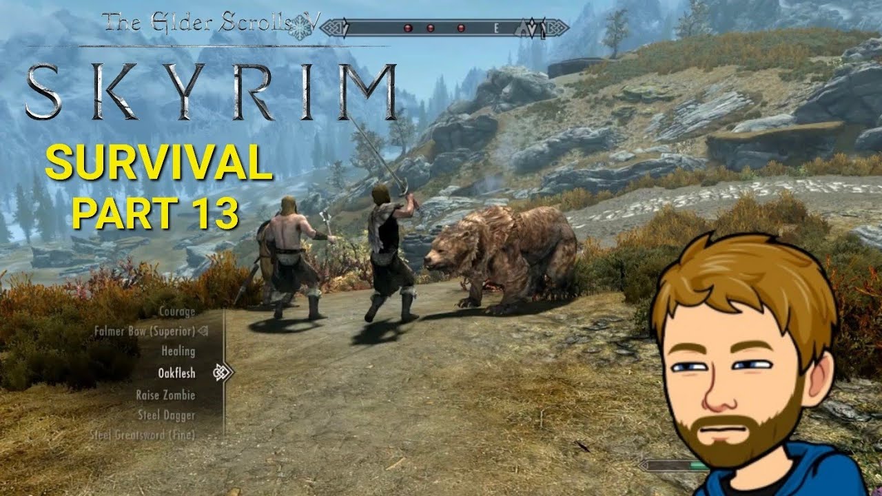 Skyrim Survival PS4 Playthrough Part 13 - YouTube