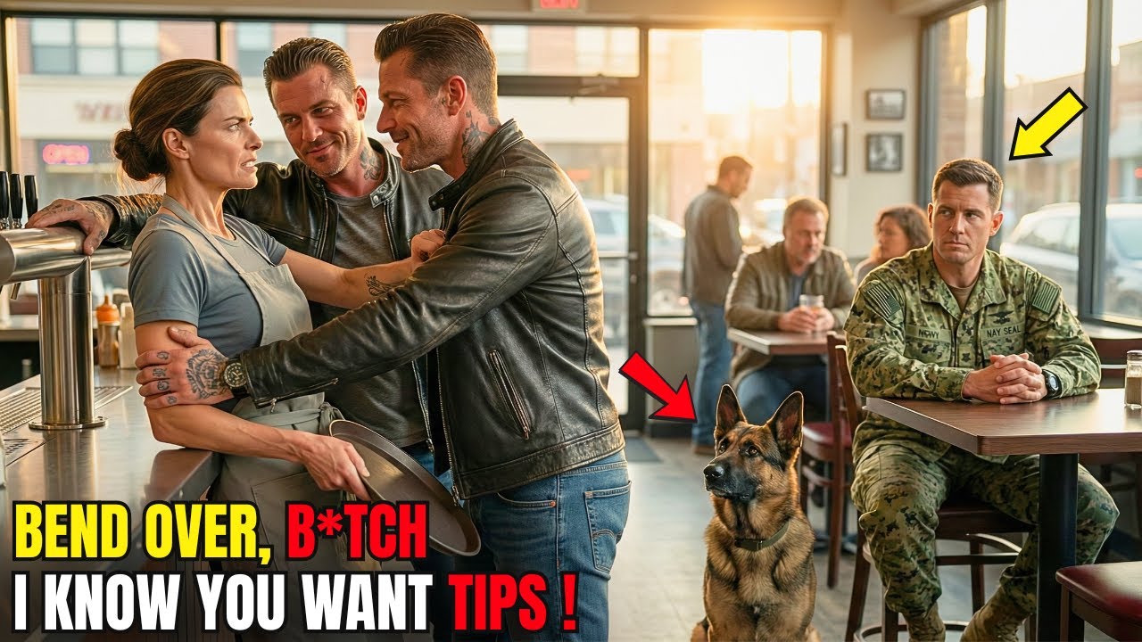 “Bring It Faster, Sl*t.” They Bullied the Waitress — Not Knowing a  SEAL and His K9 Were Watching