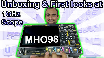 Unboxing of Rigol MHO98 1GHZ Oscilloscope {Science Thursday}