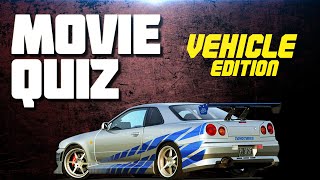 Movie Quiz | Episode 23 | Guess movie by the vehicle
